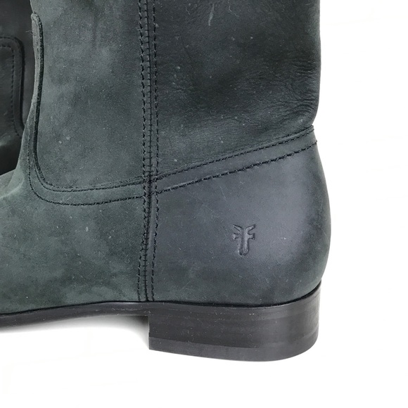 NEW Frye Cara Roper Short Leather Riding Boots - 7 - Picture 9 of 13